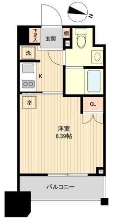 レノス新子安の物件間取画像